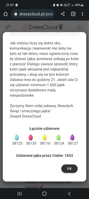 zabawa wielkanocna 2023 🐰🐣💐