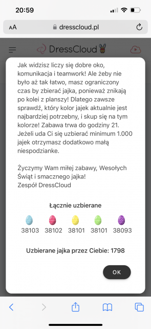 zabawa wielkanocna 2023 🐰🐣💐