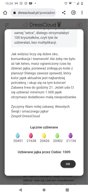 zabawa wielkanocna 2023 🐰🐣💐