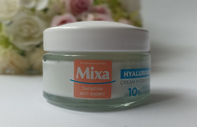 Mixa Krem do twarzy, Hyarulogel, Bogaty krem odżywczy z kwasem hialuronowym 10%, Intensywnie nawilżajacy