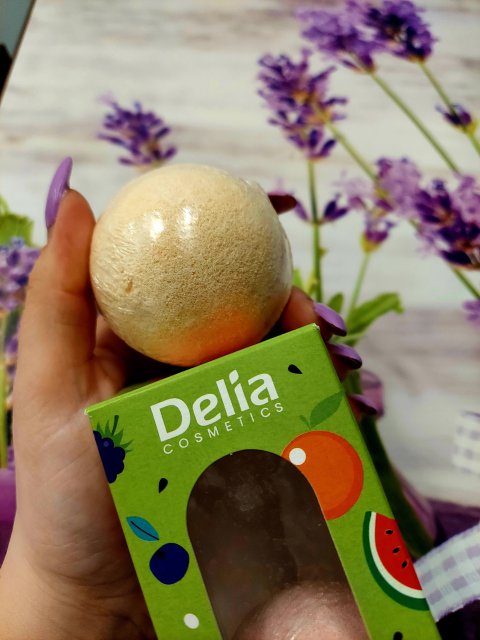 Delia Dairy Fun, Kula do kąpieli, Pomarańcza