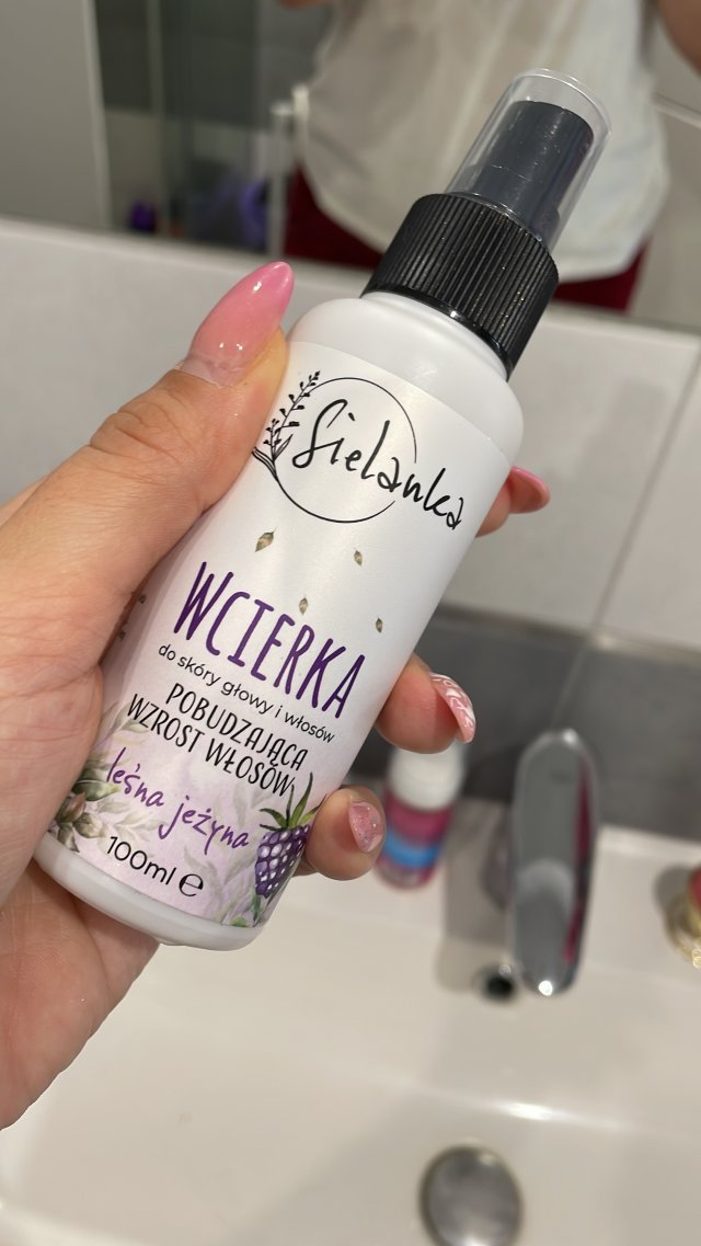 Sielanka Wcierka do skóry głowy i włosów, Pobudzająca wzrost włosów, Leśna jeżyna