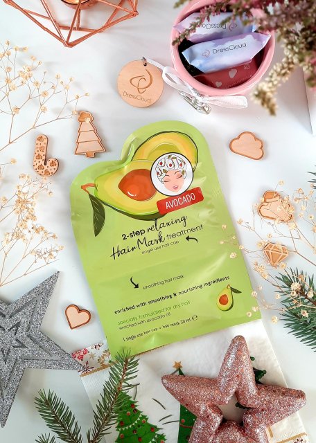 Maxbrands Marketing B.V. Maska do włosów w czepku, 2-step, Relaxing, Avocado