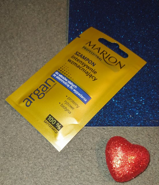 Marion Professional, Szampon do włosów, Intensywnie wzmacniający, Do włosów słabych ze skłonnością do wypadania