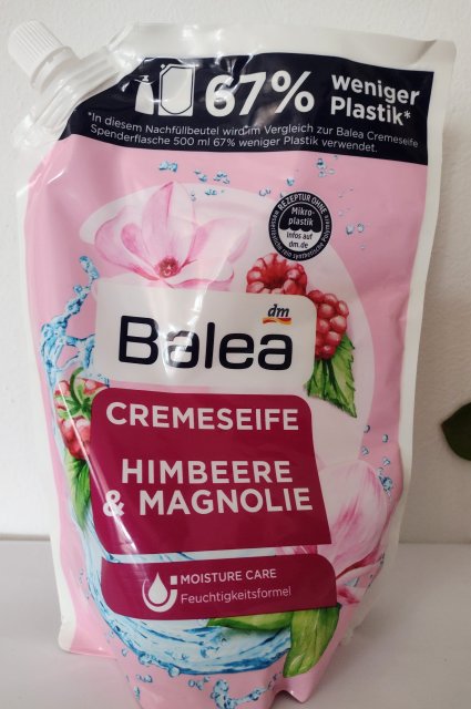 Balea Mydło w płynie, Himbeere & Magnolie, Malina i magnolia