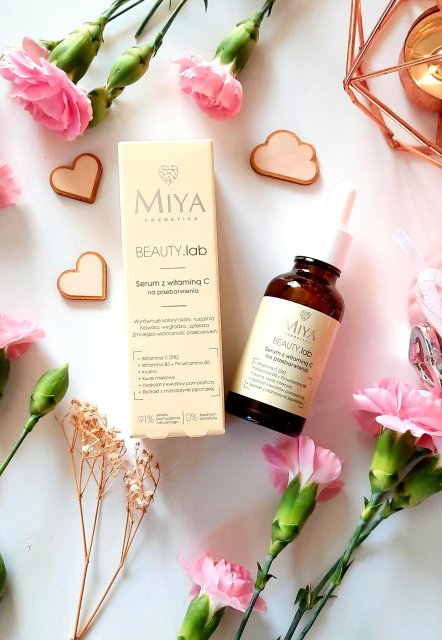 Miya Cosmetics Beauty lab, Serum do twarzy na przebarwienia, Witamina C