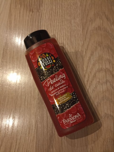 Farmona Tutti Frutti, Peeling do ciała, Jeżyna i malina