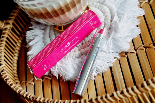 Miya Cosmetics myLIPstick, Naturalna pielęgnująca szminka all-in-one, kolor Fuchsia