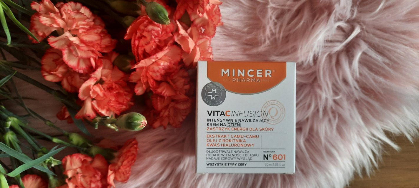 Mincer Pharma Vita C Infusion, Krem do twarzy, Na dzień, Intensywnie nawilżający