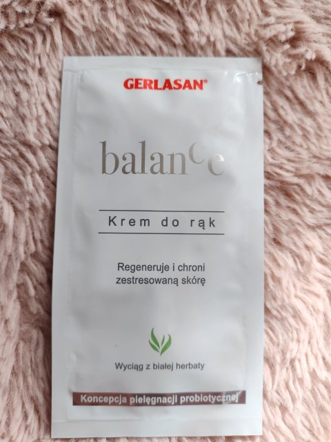 Gerlasan Balance, krem do rąk, wyciąg z białej herbaty