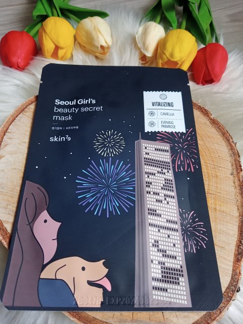 SKIN 79 Maska do twarzy w płacie, Seoul Girl's beauty secret mask, Vital Care