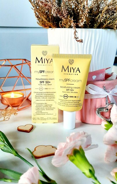 Miya Cosmetics mySPFcream, Nawilżający krem do twarzy, SPF 50+