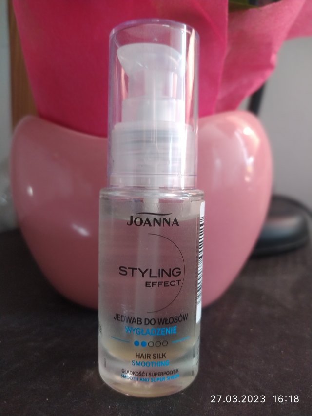 Joanna Styling Effect, Jedwab do włosów, Wygładzenie