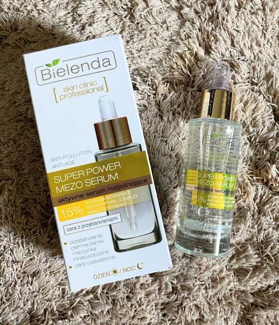Bielenda Skin clinic professional, Super Power Mezo Serum, Serum do twarzy, Rozjaśniające