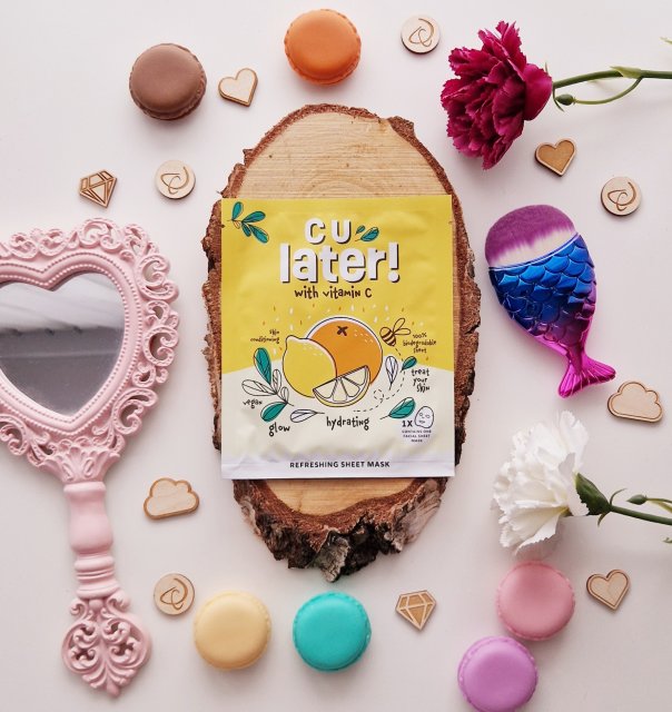 Dayes Europe B.V Maska do twarzy w płacie, Cu Later!, With Vitamin C