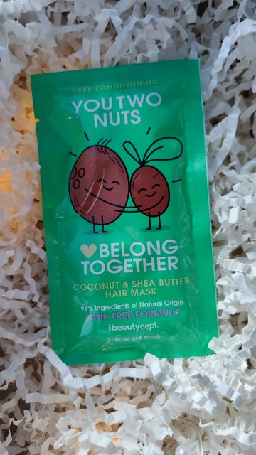 Orange Creatives Maska do włosów, You Two Nuts Belong Together, Masło shea i kokos