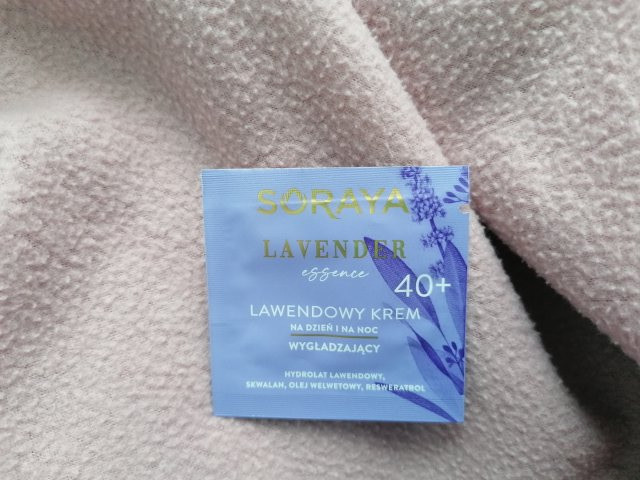 Soraya Lavender Essence, Krem do twarzy, Lawendowy, Na dzień i na noc, Wygładzający, 40+