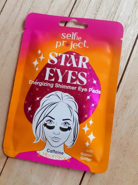 Selfie Project Płatki pod oczy, Star Eyes, Energetyzujące, Z kofeiną i kamieniem księżycowym