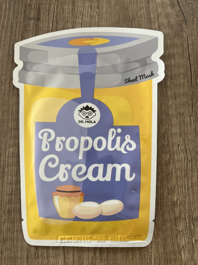 Propolis cream sheet mask 
