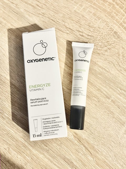 Oxygenetic Serum pod oczy, Rewitalizujące, Z witaminą C, Energyze