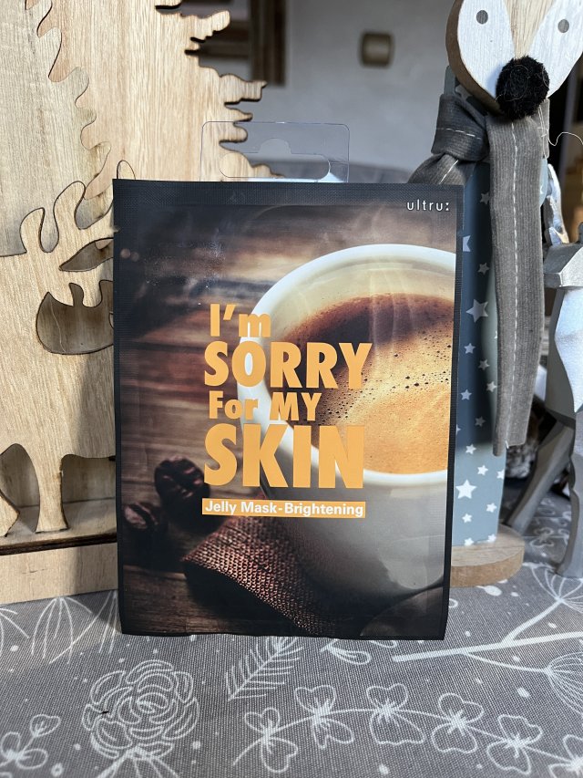 Ultru Maska do twarzy w płacie, I'm sorry for my Skin, Jelly Mask Brightening