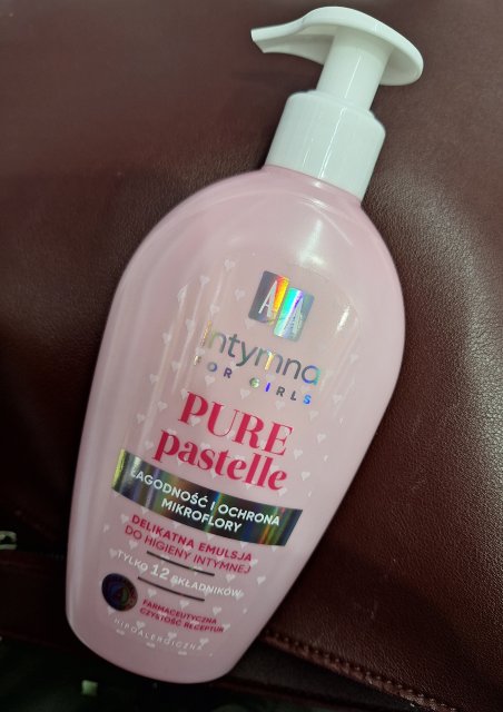 AA Intymna, For Girls, Emulsja do higieny intymnej, Pure Pastelle, Delikatna