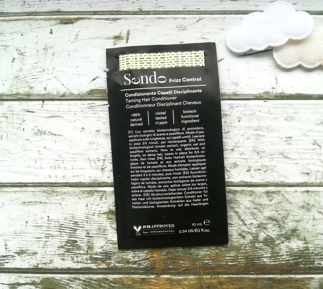 Sendo Odżywka do włosów, Frizz Control, Zapobiegająca puszeniu się włosów