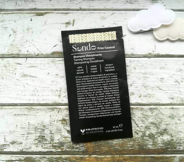 Sendo Szampon do włosów, Frizz Control, Zapobiegający puszeniu się włosów 