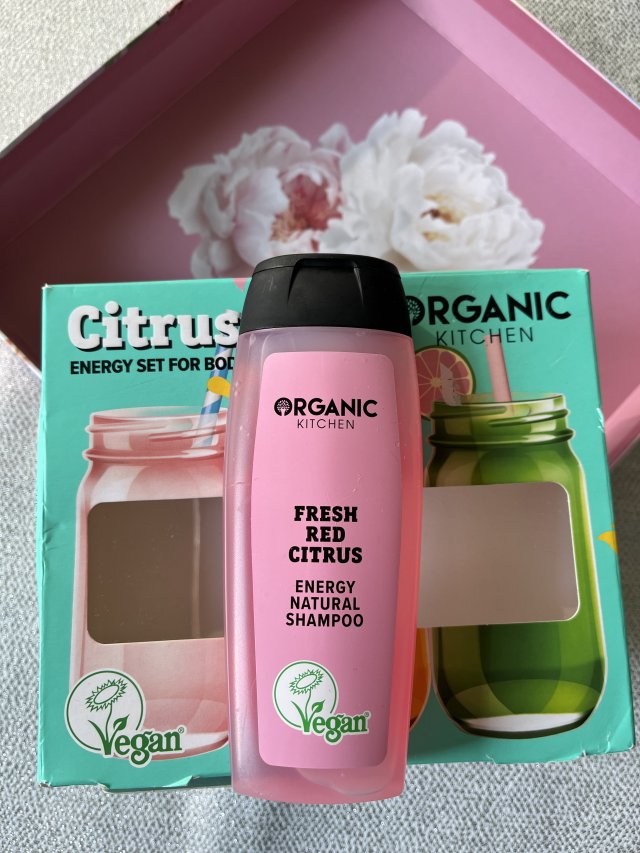 Organic Kitchen Szampon do włosów, Fresh Red Citrus