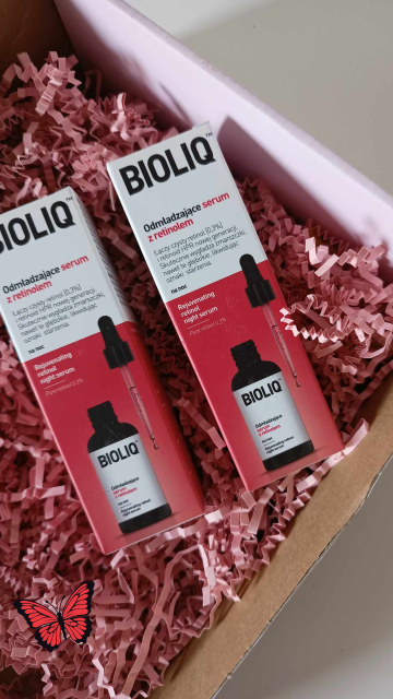 BIOLIQ Serum do twarzy, Z retinolem, Odmładzające, Na noc