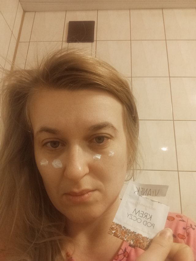 Sylveco Vianek, Krem pod oczy, Seria pomarańczowa, Odżywczy