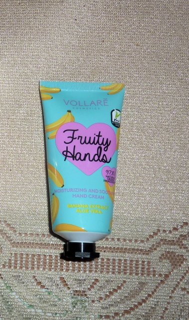 Vollare Cosmetics Fruity hands bananowy