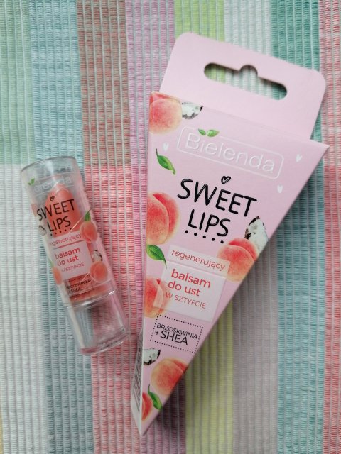 Bielenda Sweet Lips brzoskwinia + shea