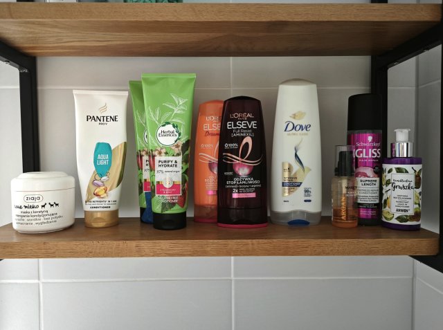 Odżywki Elseve, Dove, Herbal Essences, Pantene, Anwen, Gliss