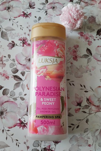 Luksja Żel pod prysznic, Pampering Spa, Polynesian Paradise & Sweet Peony