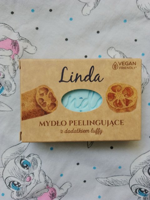 Linda Mydło w kostce, Peelingujące, Z dodatkiem luffy