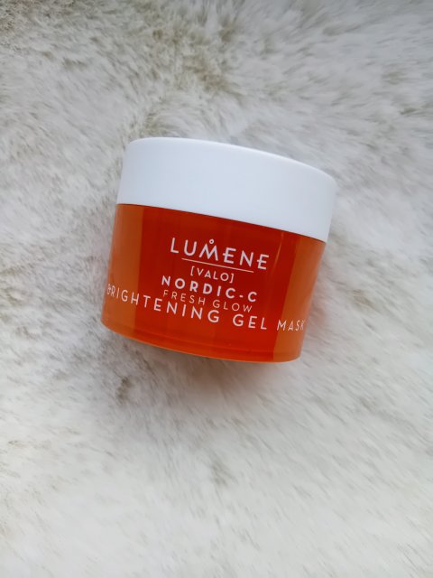 Lumene [Valo] Nordic - C, Fresh Glow, Maska do twarzy, Żelowa, Rozświetlająca 