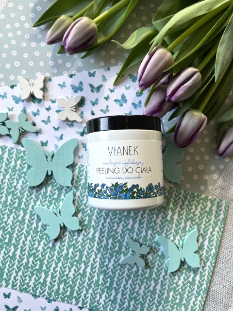 Sylveco Vianek, Peeling do ciała, Seria niebieska, Nawilżająco-wygładzający