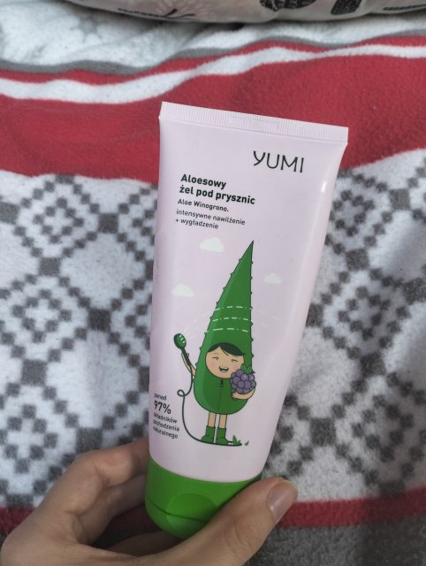 Yumi Żel pod prysznic, Aloes + Winogrono