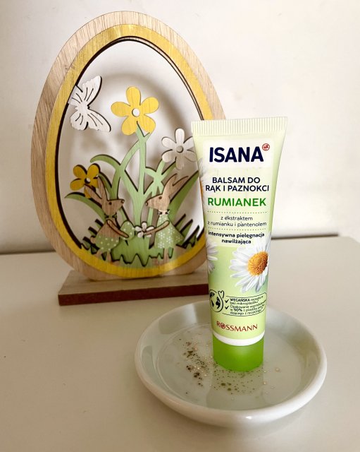 Isana, balsam do rąk i paznokci, rumianek
