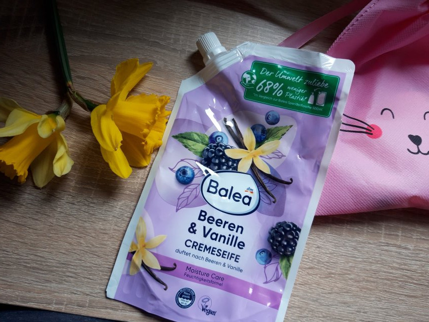 Balea Mydło w płynie, Cremeseife Beeren & Vanille