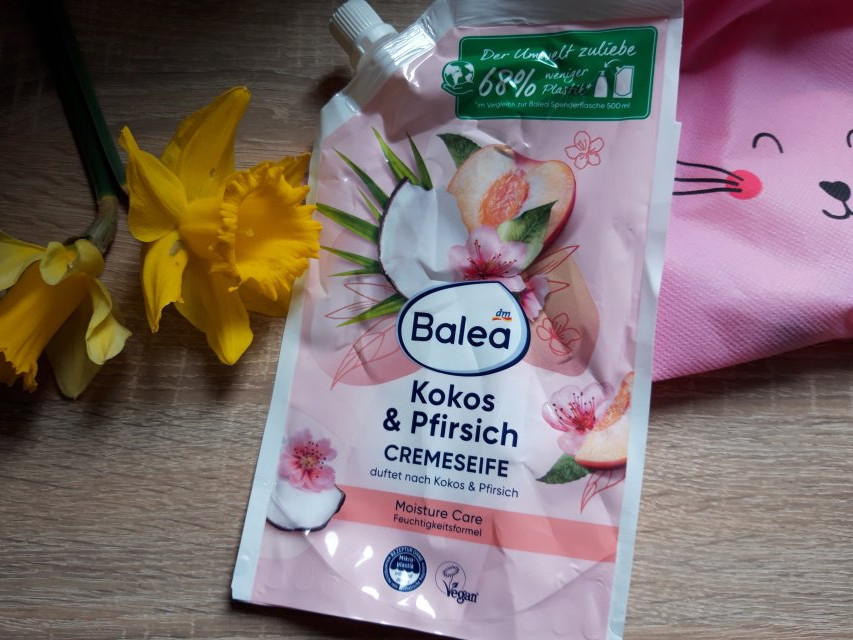 Balea Mydło w płynie, Kokos & Pfirsich