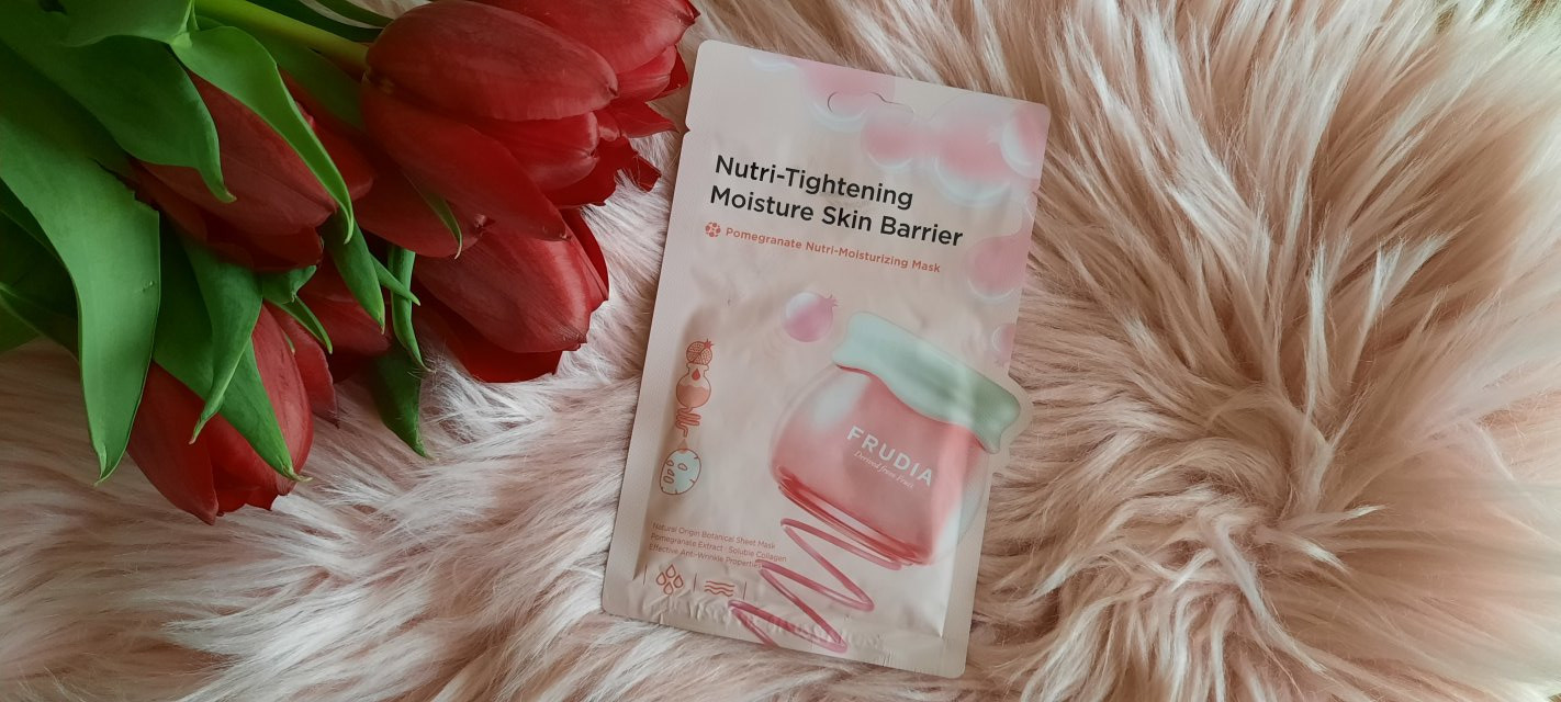Frudia Maska do twarzy w płacie, Pomegranate Nutri-Moisturizing Mask