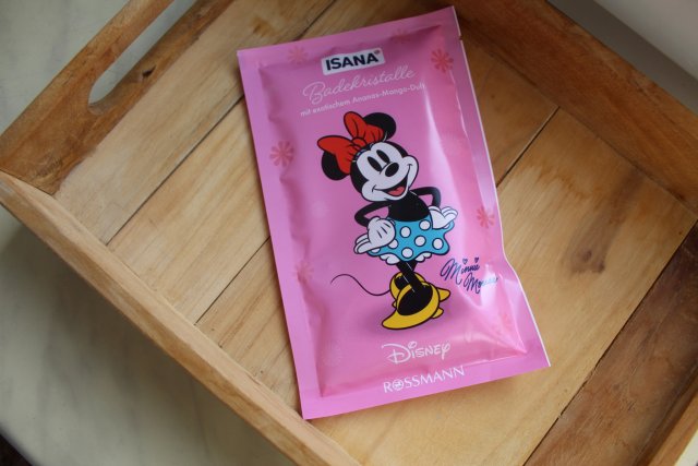 Isana Disney, Kryształki do kąpieli, Minnie Mouse, Ananas i Mango