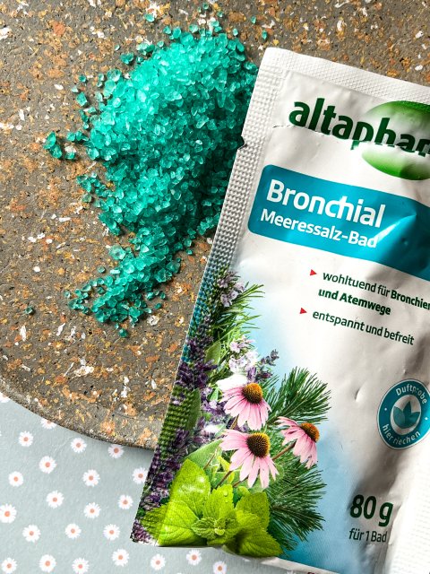 Altapharma Sól do kąpieli, Morska, Rozgrzewająca, Bronchial