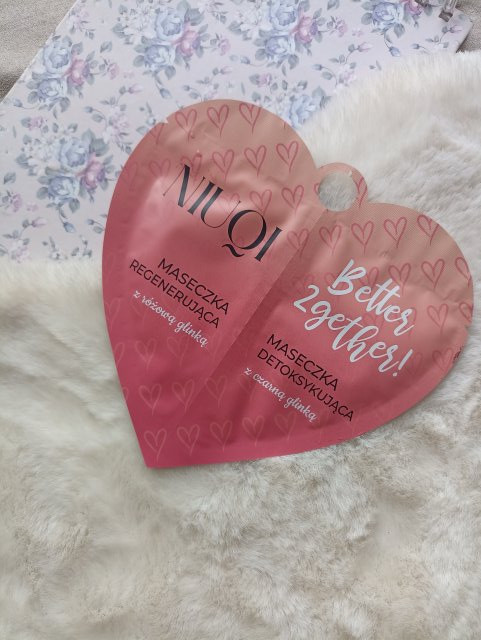 NIUQI Better 2 gether! Maseczka regenerująca i detoksykująca
