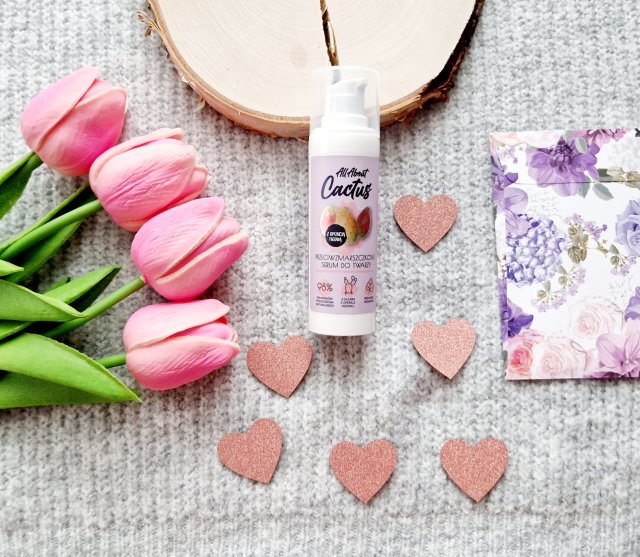 All About Cactus Serum do twarzy, Przeciwzmarszczkowe, Z opuncją figową