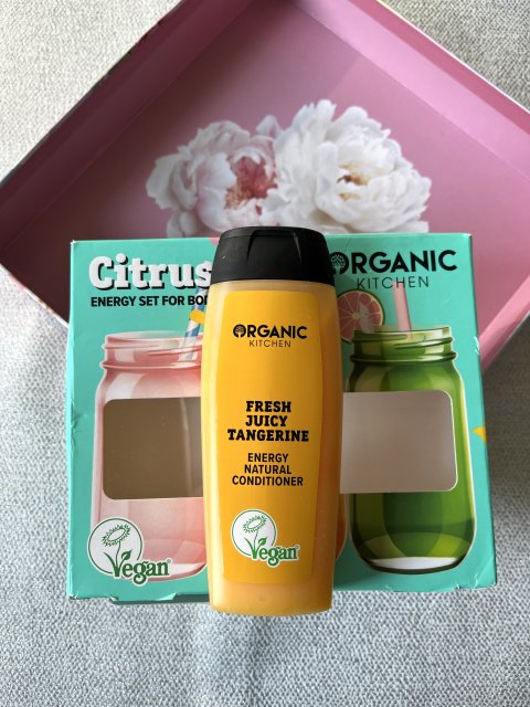 Organic Kitchen Odżywka do włosów, Fresh Juicy Tangerine 