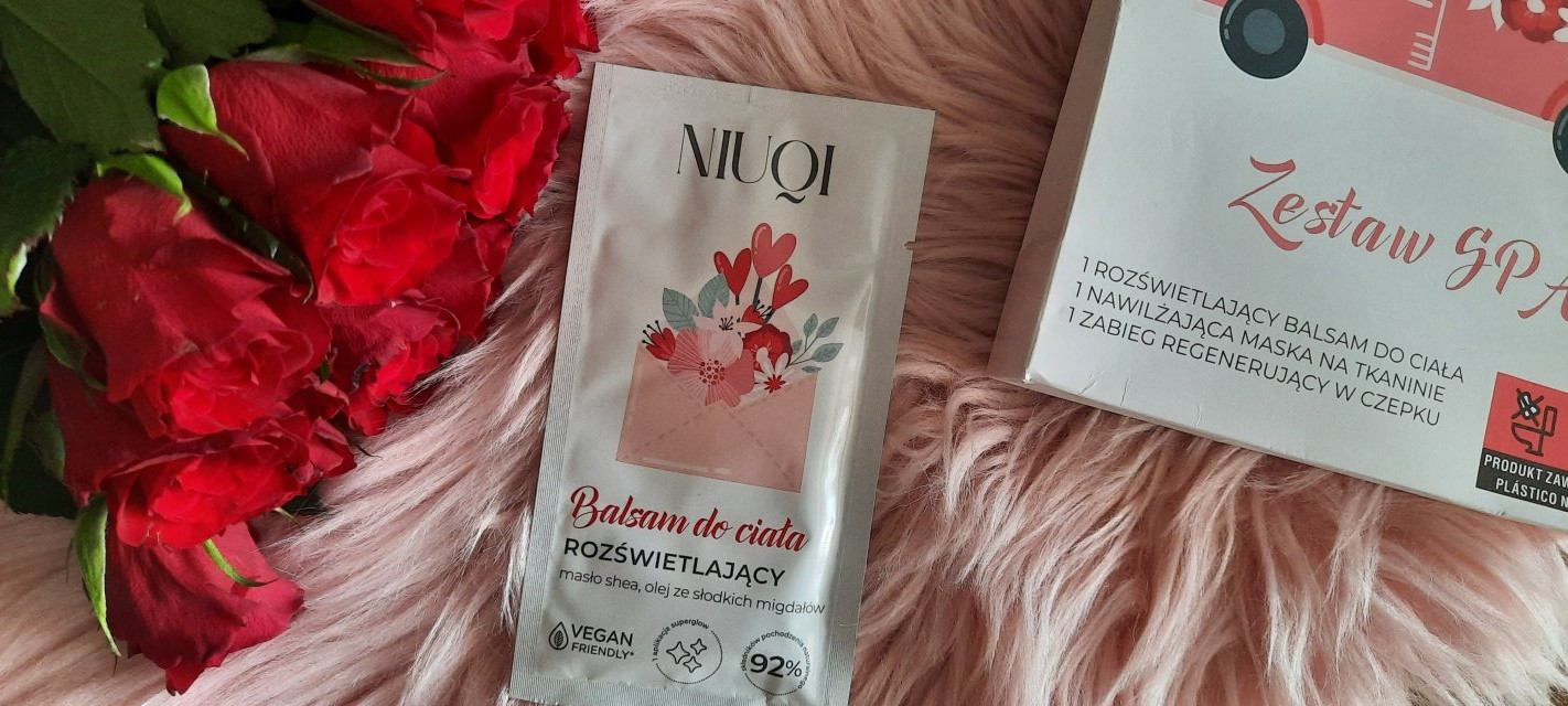 NIUQI Balsam do ciała, Rozświetlający, Masło shea, olej ze słodkich migdałów