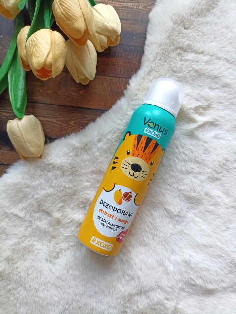 Venus Xoxo, Dezodorant do ciała, Ekstrakt z mango, Zapach granatu 